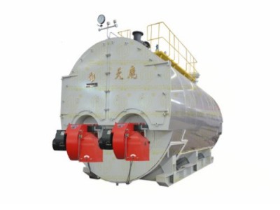 天鹿WNS型双炉胆燃油燃气热水锅炉容量14MW~21MW图1