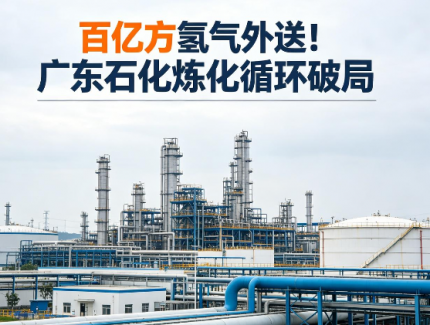 广东石化氢气回收装置外送氢气超百亿方