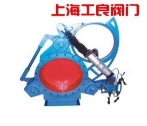 进口F643X型气动扇形盲板阀