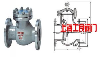 H44H旋启式止回阀