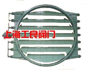 电、手动矩（圆）形多叶调节蝶阀